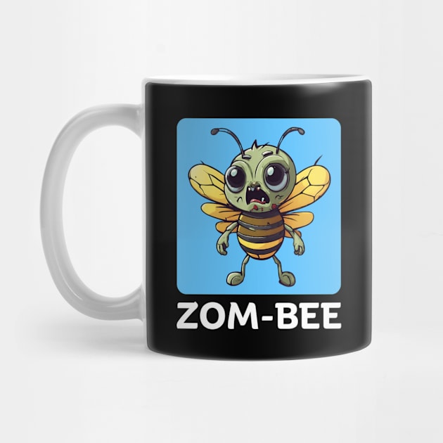 Zom-Bee | Bee Pun by Allthingspunny